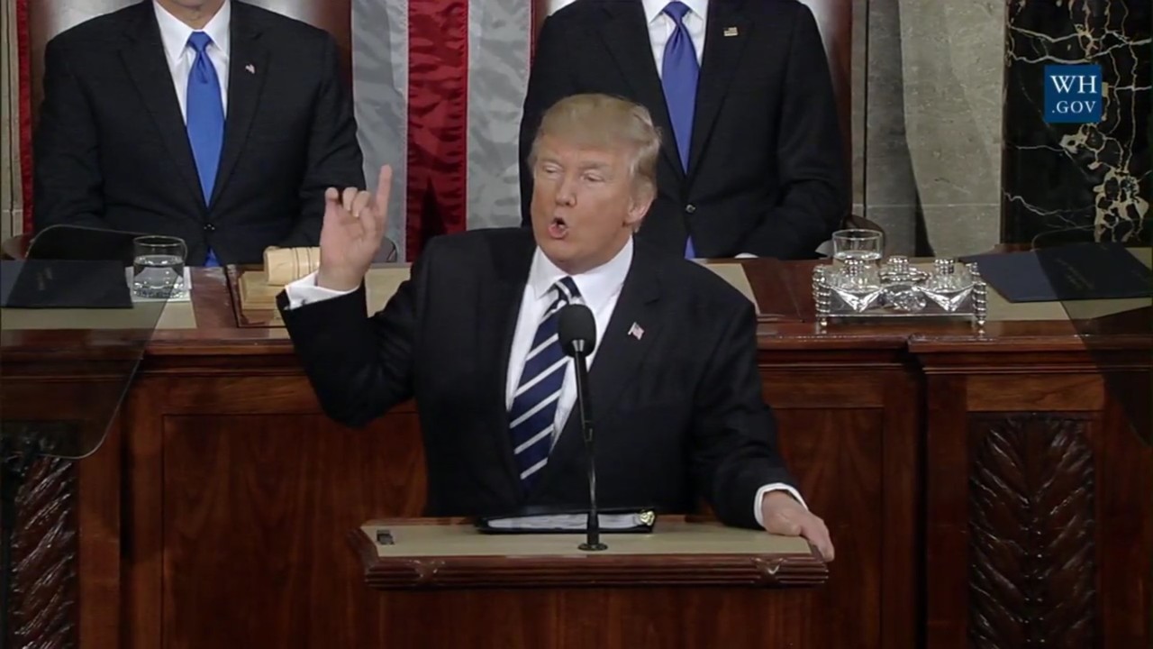 How To Watch President Trump's Joint Session Of Congress Speech