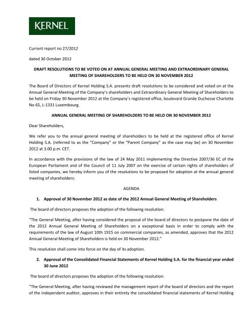 IMCD N.V. Annual General Meeting: All Resolutions Passed IMCD N.V. Annual General Meeting: All Resolutions Passed