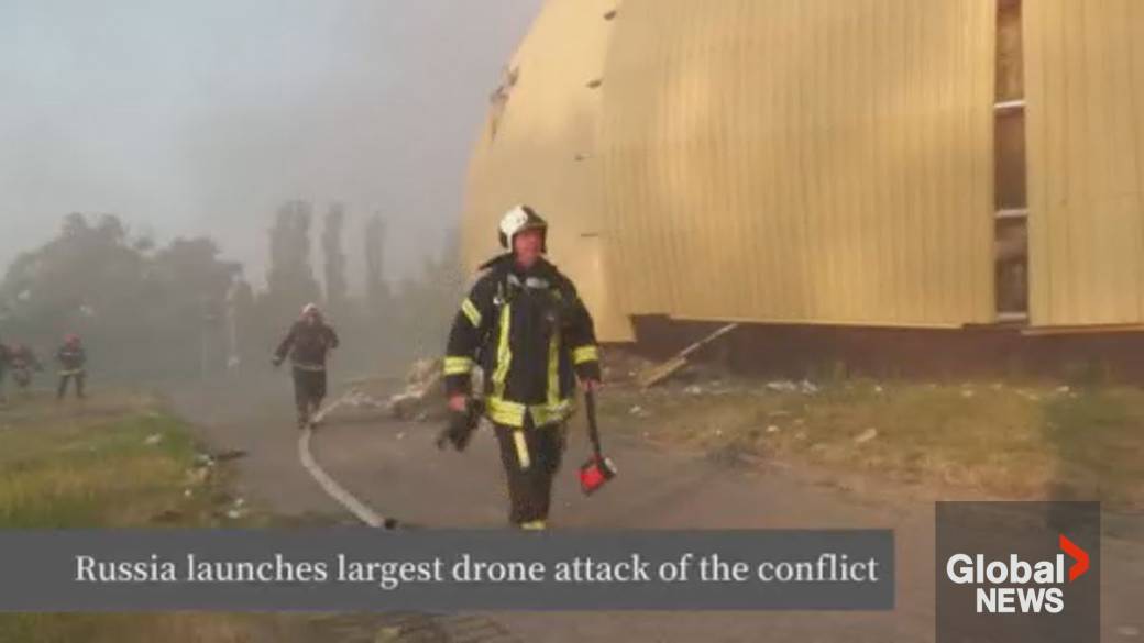 Impact Of Russia's Massive Drone Attack On Ukraine Impact Of Russia's Massive Drone Attack On Ukraine