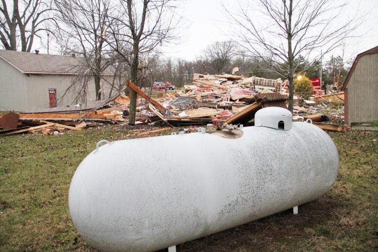 Investigation Underway After Truck Explosion, Propane Leak Suspected, Homes Damaged Investigation Underway After Truck Explosion, Propane Leak Suspected, Homes Damaged