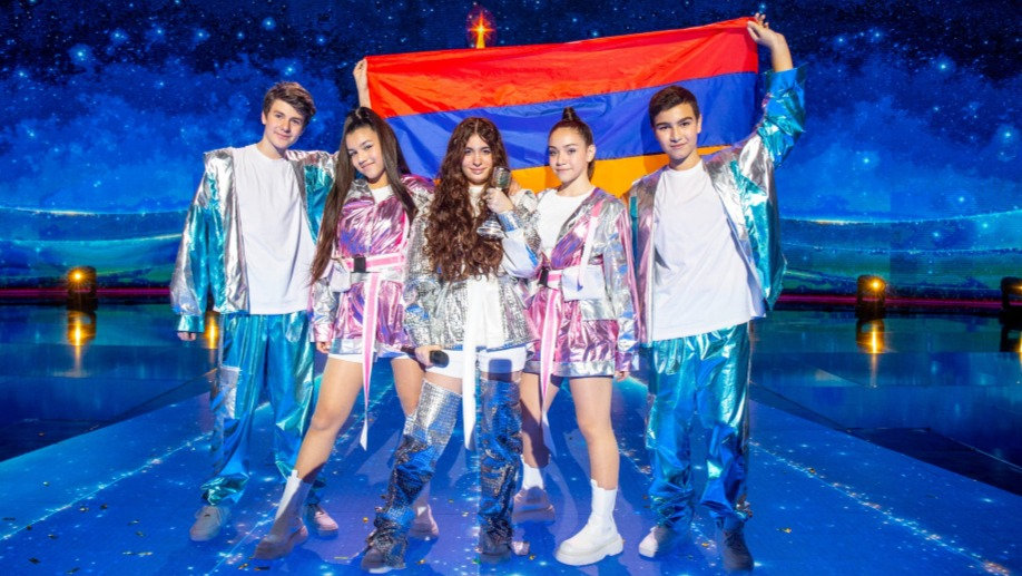 Irish Singer's Armenian Eurovision Performance Makes History Irish Singer's Armenian Eurovision Performance Makes History