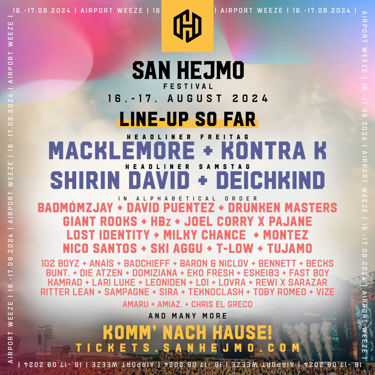 Jetzt Komplett: Das San Hejmo Line-Up Sorgt In Essen Für Furore Jetzt Komplett: Das San Hejmo Line-Up Sorgt In Essen Für Furore