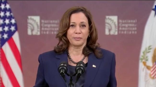 Kamala Harris Faces Backlash After Rambling Speech On Broadway Kamala Harris Faces Backlash After Rambling Speech On Broadway
