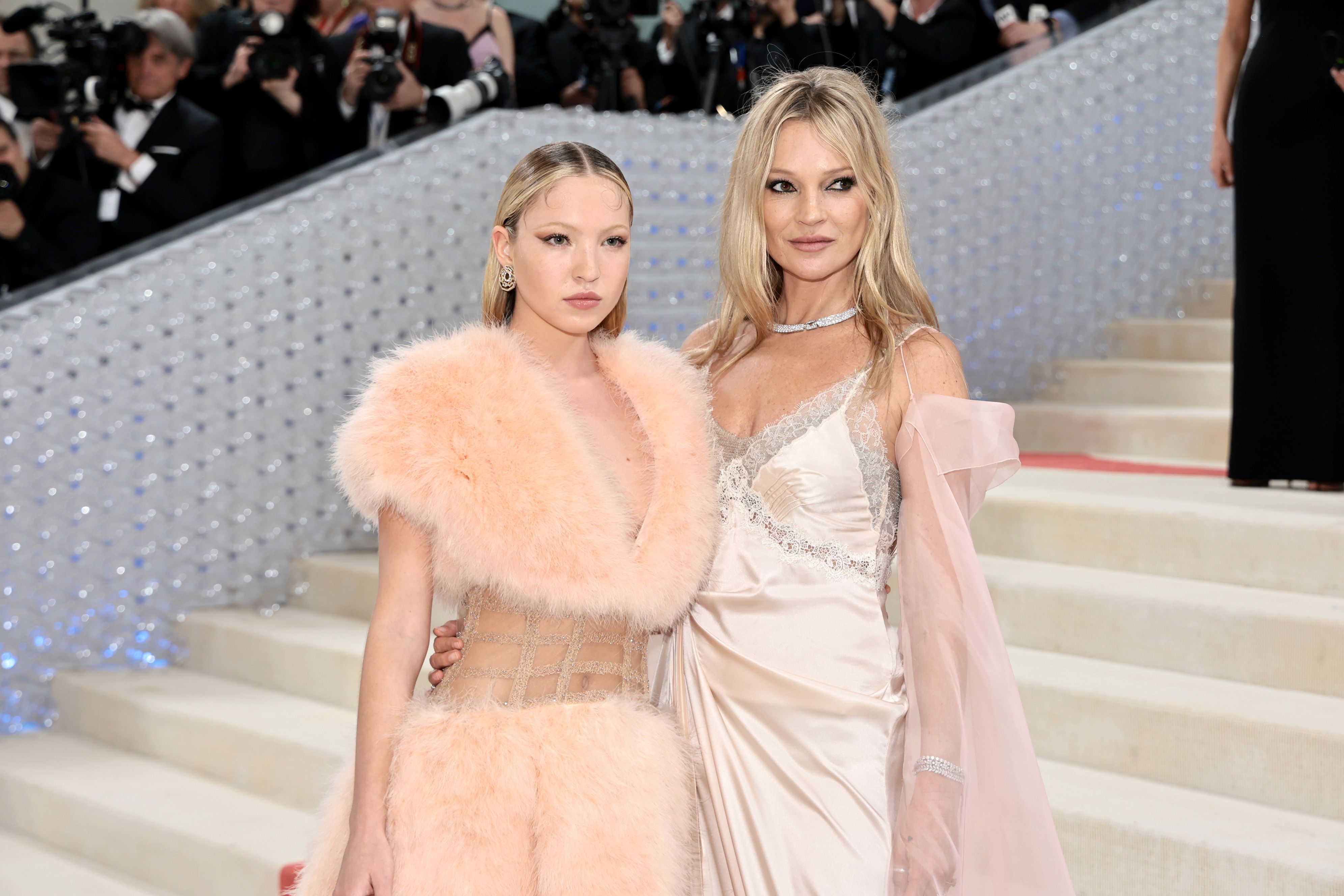 Kate And Lila Moss: A Mother-Daughter Moment In Matching LBDs At London Fashion Week Kate And Lila Moss: A Mother-Daughter Moment In Matching LBDs At London Fashion Week