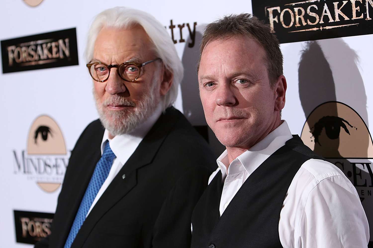Kiefer Sutherland To Honor Father Donald At Canadian Screen Awards Kiefer Sutherland To Honor Father Donald At Canadian Screen Awards