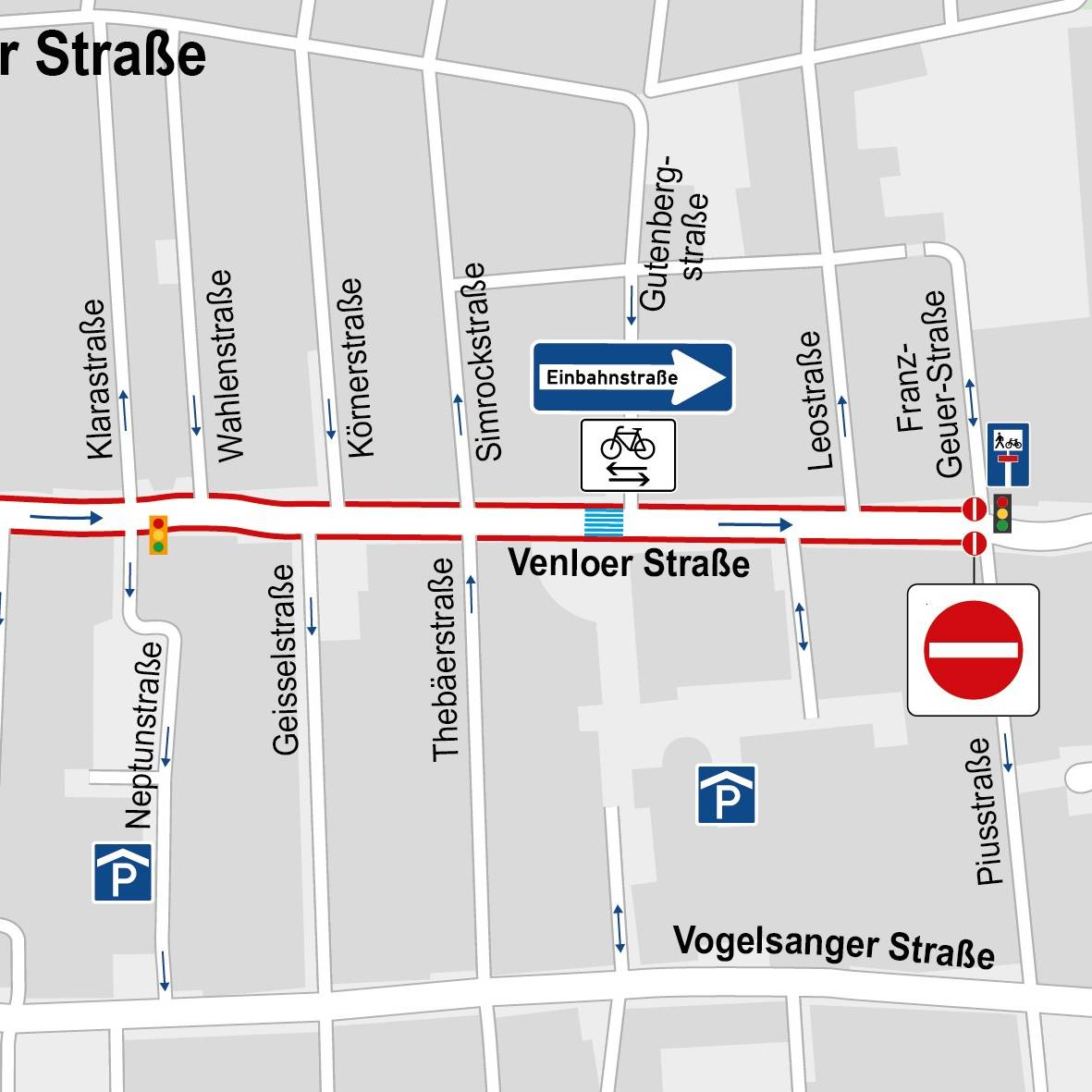 Köln-Ehrenfeld: Debatte Um Einbahnstraße Venloer Straße Köln-Ehrenfeld: Debatte Um Einbahnstraße Venloer Straße
