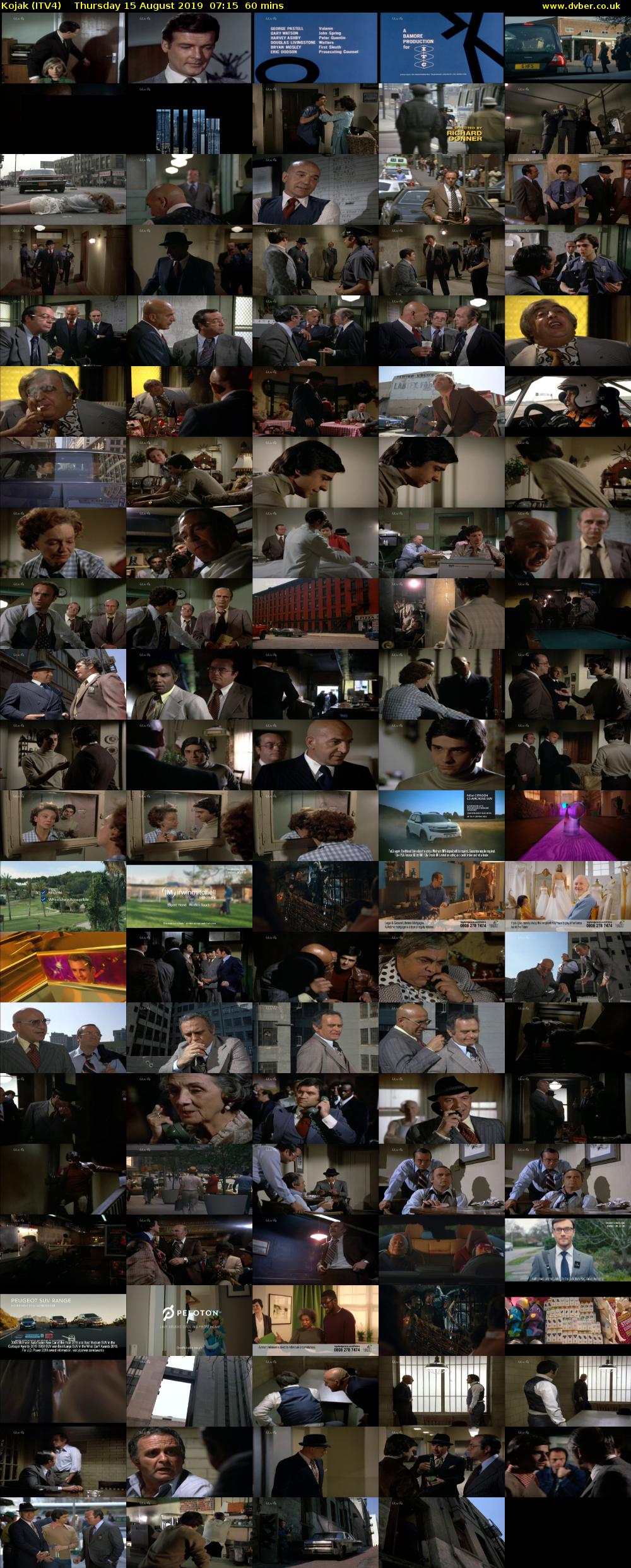 Kojak TV Guide: Full ITV4 Schedule And Episode Details Kojak TV Guide: Full ITV4 Schedule And Episode Details