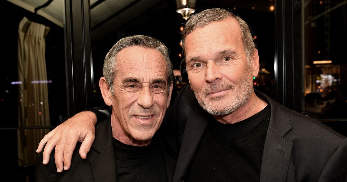 L'animateur Thierry Ardisson Fustige Laurent Baffie : L'animateur Thierry Ardisson Fustige Laurent Baffie :