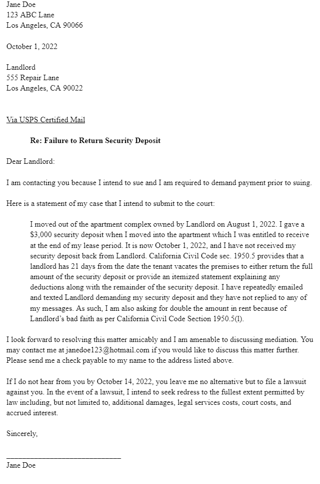 LA Landlord Price Gouging: A LA Landlord Price Gouging: A