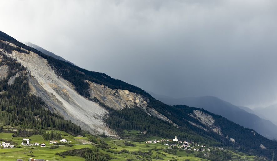 Landslide Threat Forces Evacuations In Swiss Village Landslide Threat Forces Evacuations In Swiss Village