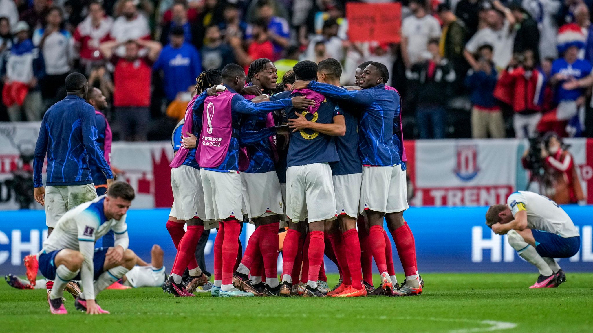 Last-Minute Goals Seal England's Win Over France Last-Minute Goals Seal England's Win Over France