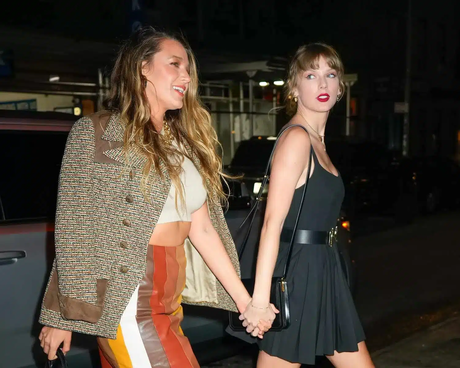 Leaked Texts Fuel Blake Lively-Taylor Swift Feud: Blackmail Allegations Surface Leaked Texts Fuel Blake Lively-Taylor Swift Feud: Blackmail Allegations Surface
