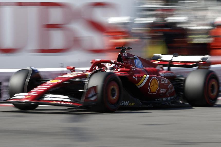 Leclerc Fastest In Monaco GP FP1: Verstappen Close Behind