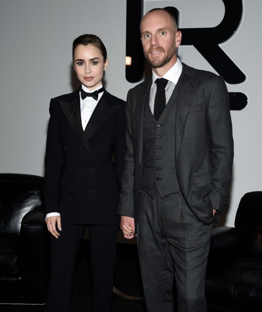 Lily Collins, Charlie McDowell, And Daughter Tove: Family Album Lily Collins, Charlie McDowell, And Daughter Tove: Family Album