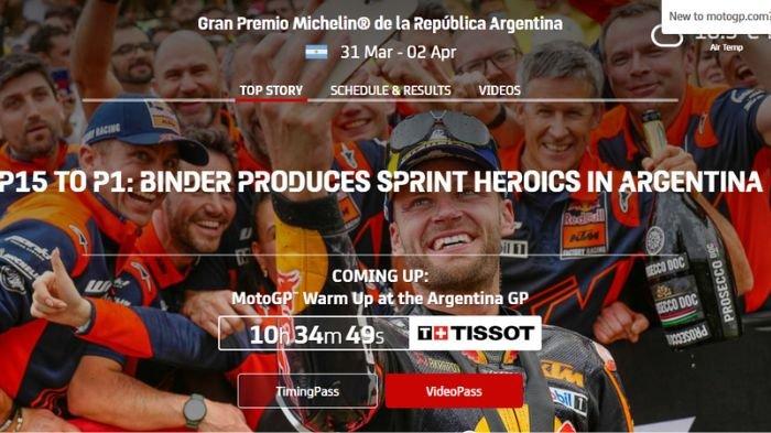 Live Streaming MotoGP Argentina 2025: Cara Menonton Balapan Dini Hari Live Streaming MotoGP Argentina 2025: Cara Menonton Balapan Dini Hari