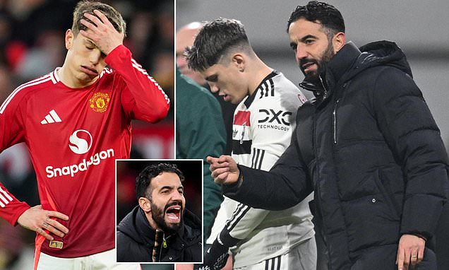 Lyon Player Links Amorim To Garnacho's Manchester United Difficulties