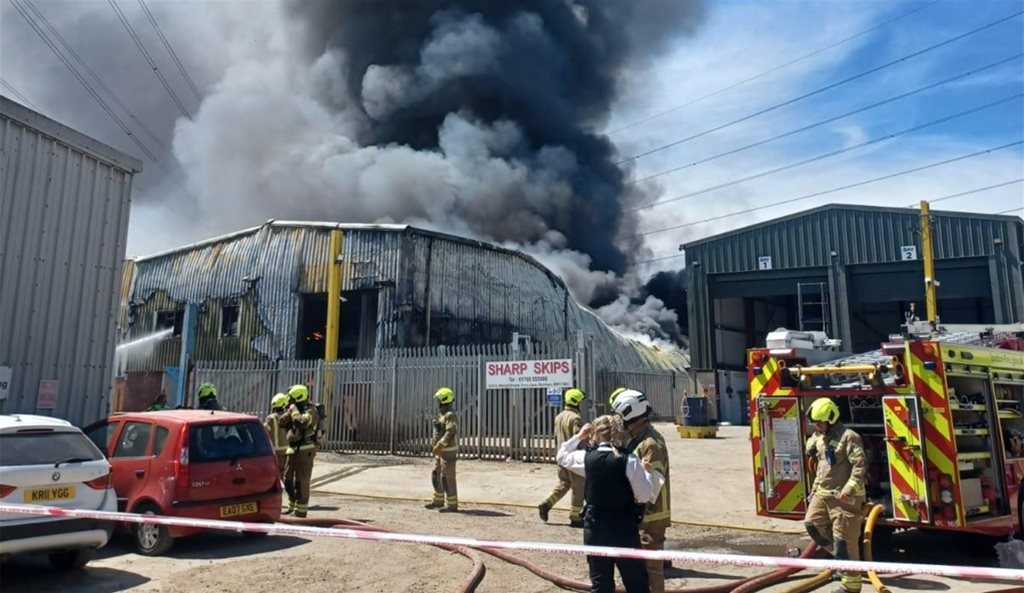 Major East London Fire: 125 Firefighters Fight Shop Blaze