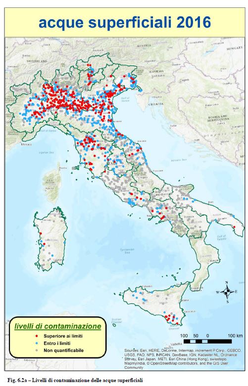 Mappa Dell'inquinamento Da Microplastiche Nelle Acque Italiane (or Other Relevant Geographic Area) Mappa Dell'inquinamento Da Microplastiche Nelle Acque Italiane (or Other Relevant Geographic Area)