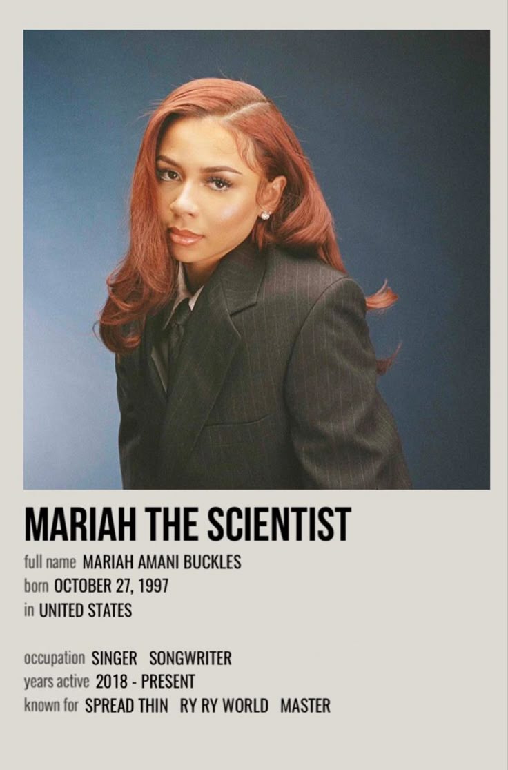 Mariah The Scientist Returns With New Music: Mariah The Scientist Returns With New Music: