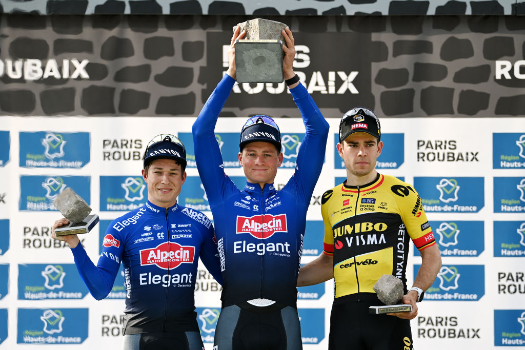 Mathieu Van Der Poel: A Paris-Roubaix Hat-Trick