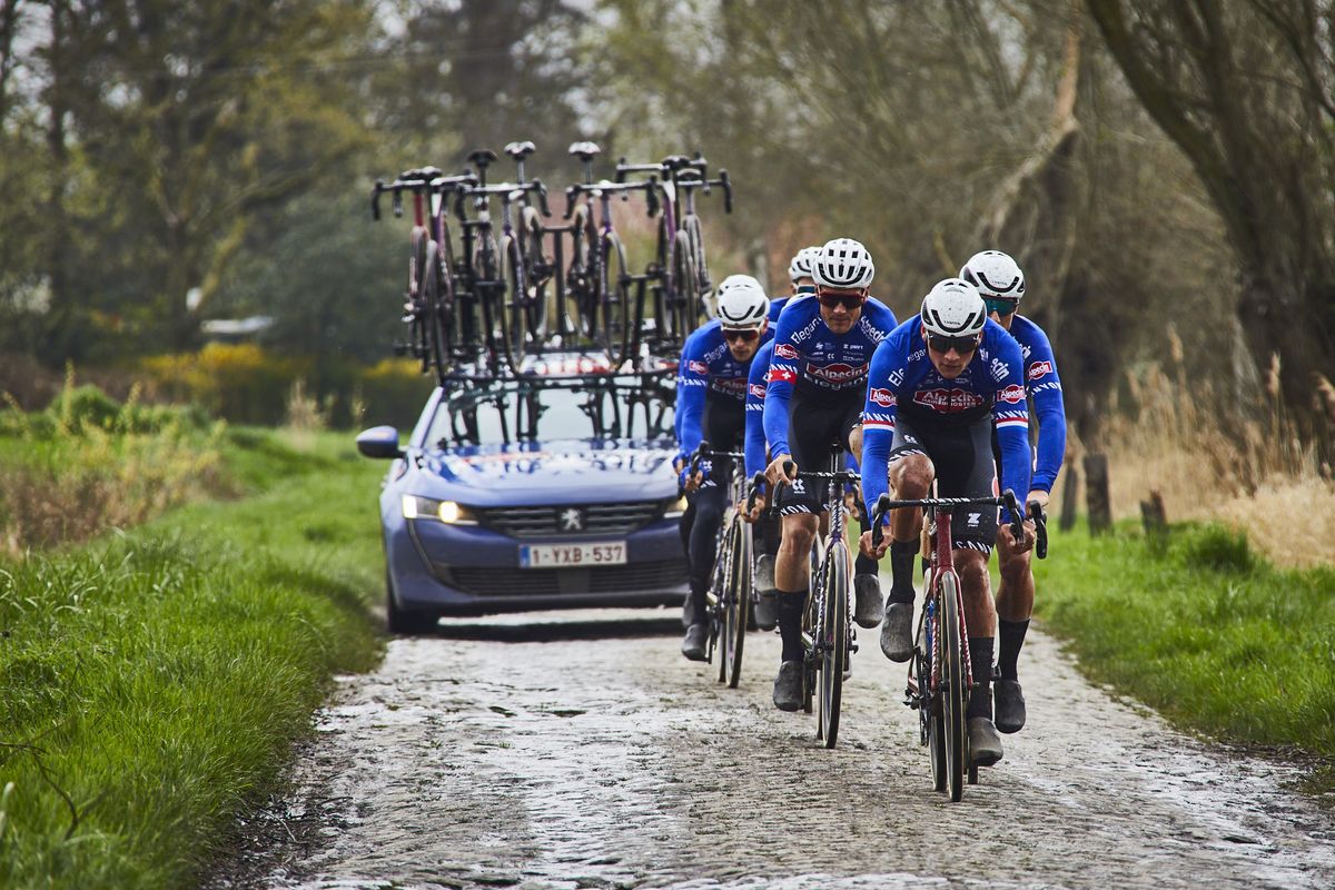 Mathieu Van Der Poel Achieves Historic Paris-Roubaix Hat-Trick Mathieu Van Der Poel Achieves Historic Paris-Roubaix Hat-Trick