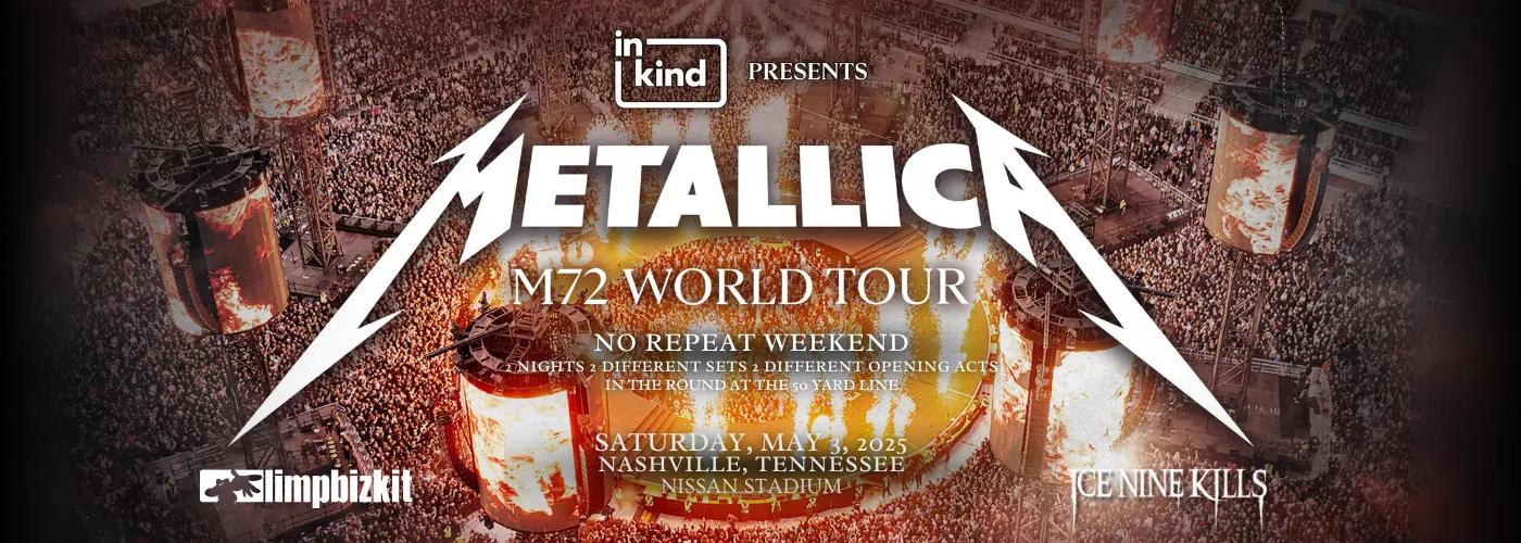 Metallica Announces Two-Night Dublin Stand At Aviva Stadium In June 2026 Metallica Announces Two-Night Dublin Stand At Aviva Stadium In June 2026