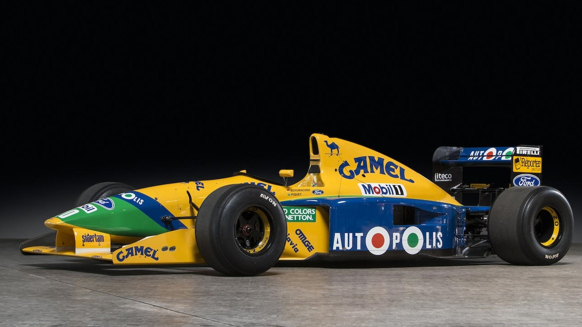 Michael Schumacher Memorabilia: Benetton F1 Show Car Up For Auction Michael Schumacher Memorabilia: Benetton F1 Show Car Up For Auction