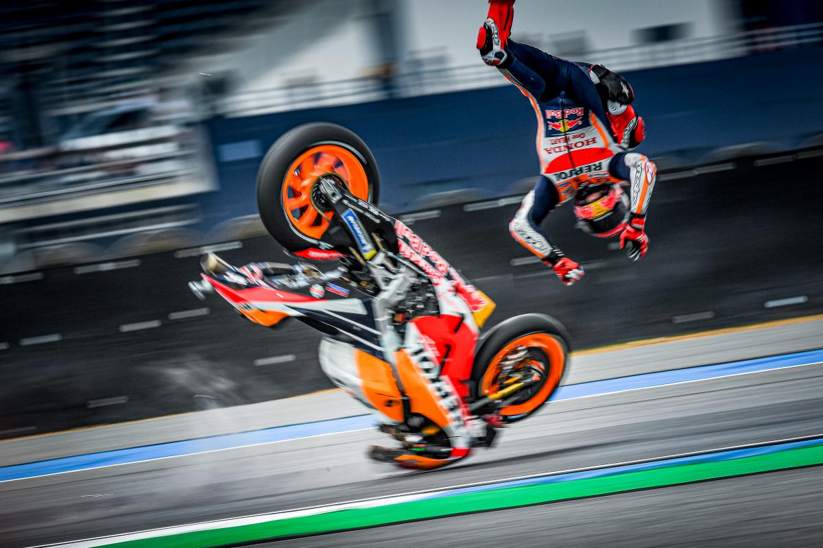 MotoGP Inggris FP1: Marquez Dominan, Insiden Motor Mogok