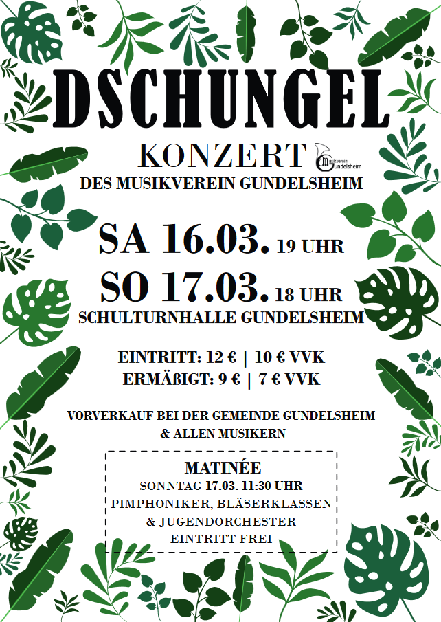 Musikverein Viehdorf: Frühjahrskonzert 2024 Musikverein Viehdorf: Frühjahrskonzert 2024