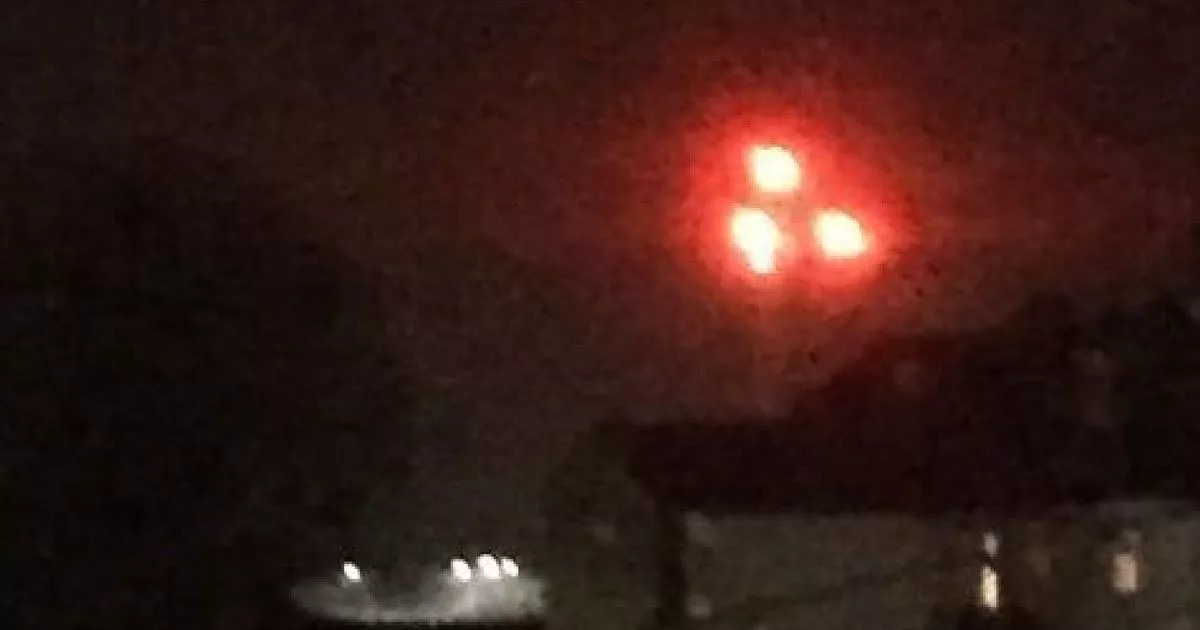 Mysterious Red Lights Flash Over France: What Was It? Mysterious Red Lights Flash Over France: What Was It?