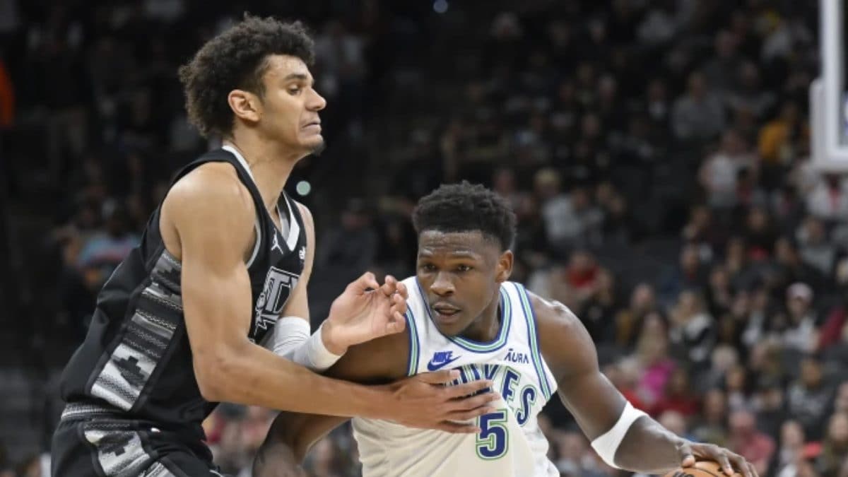 NBA Disciplines Anthony Edwards With $50,000 Fine After Fan Incident NBA Disciplines Anthony Edwards With $50,000 Fine After Fan Incident