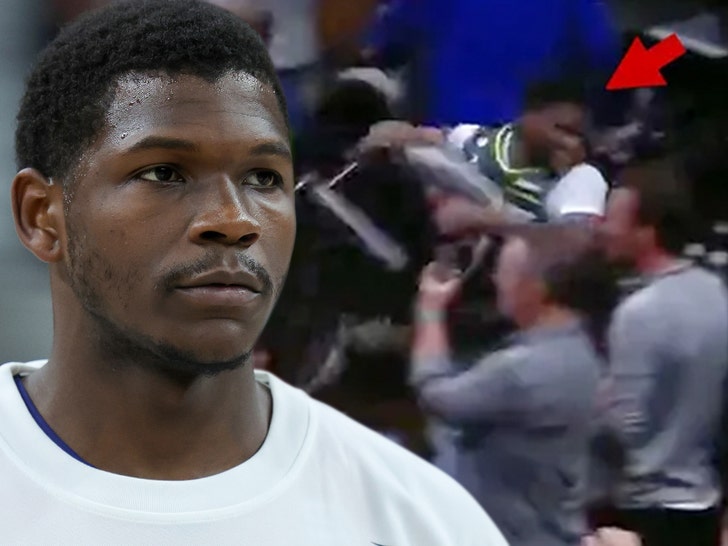 NBA Disciplines Anthony Edwards With $50,000 Fine Following Fan Incident NBA Disciplines Anthony Edwards With $50,000 Fine Following Fan Incident