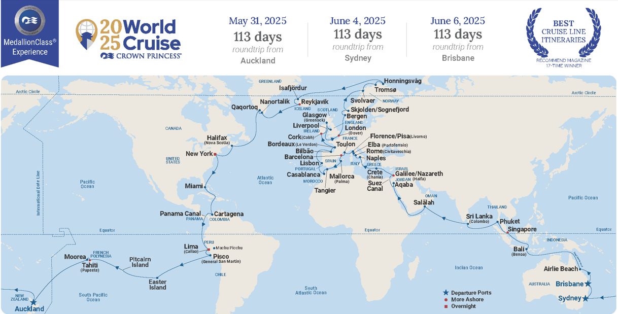 New Southern Cruises For 2025: Itineraries And Ship Reviews New Southern Cruises For 2025: Itineraries And Ship Reviews