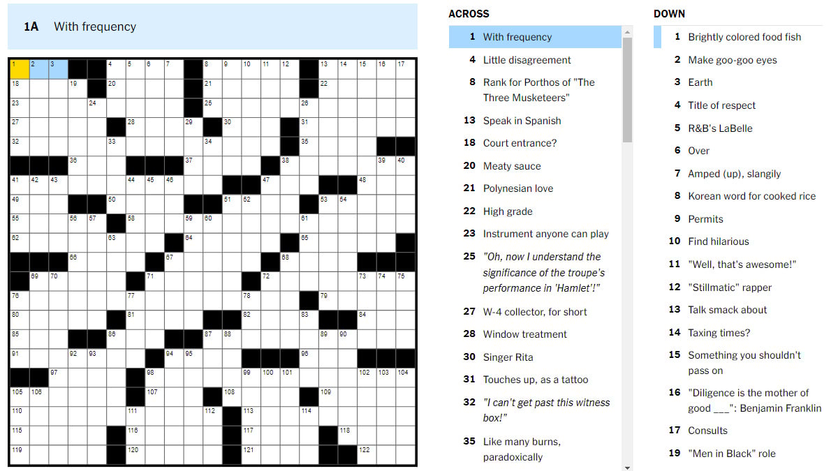 NYT Mini Crossword Solutions: April 8, 2025 (Tuesday) NYT Mini Crossword Solutions: April 8, 2025 (Tuesday)