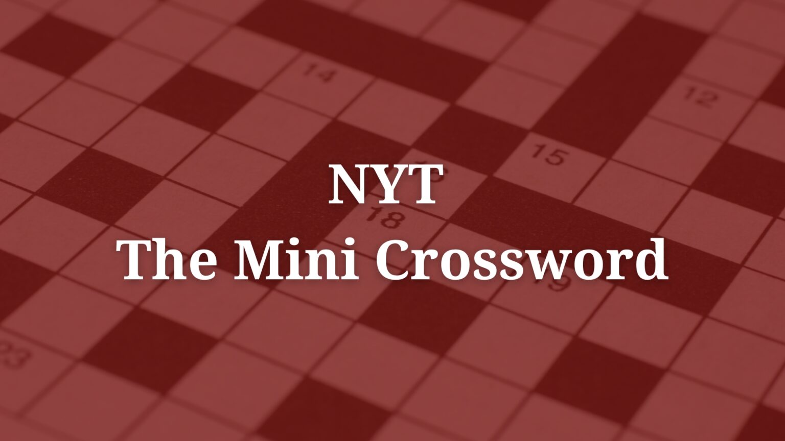 NYT Mini Crossword Today: Hints And Answer For March 5, 2025 NYT Mini Crossword Today: Hints And Answer For March 5, 2025