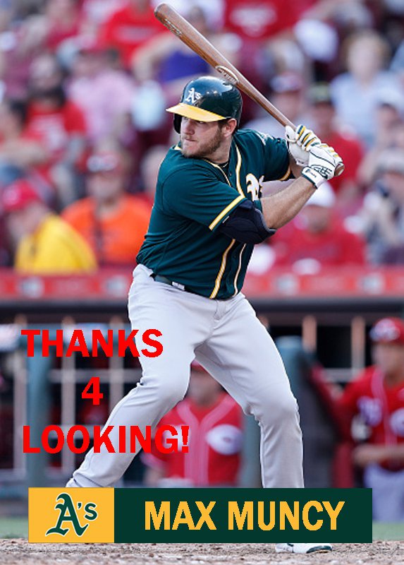 Oakland Athletics News: Muncy In Starting Lineup At Second Base Oakland Athletics News: Muncy In Starting Lineup At Second Base