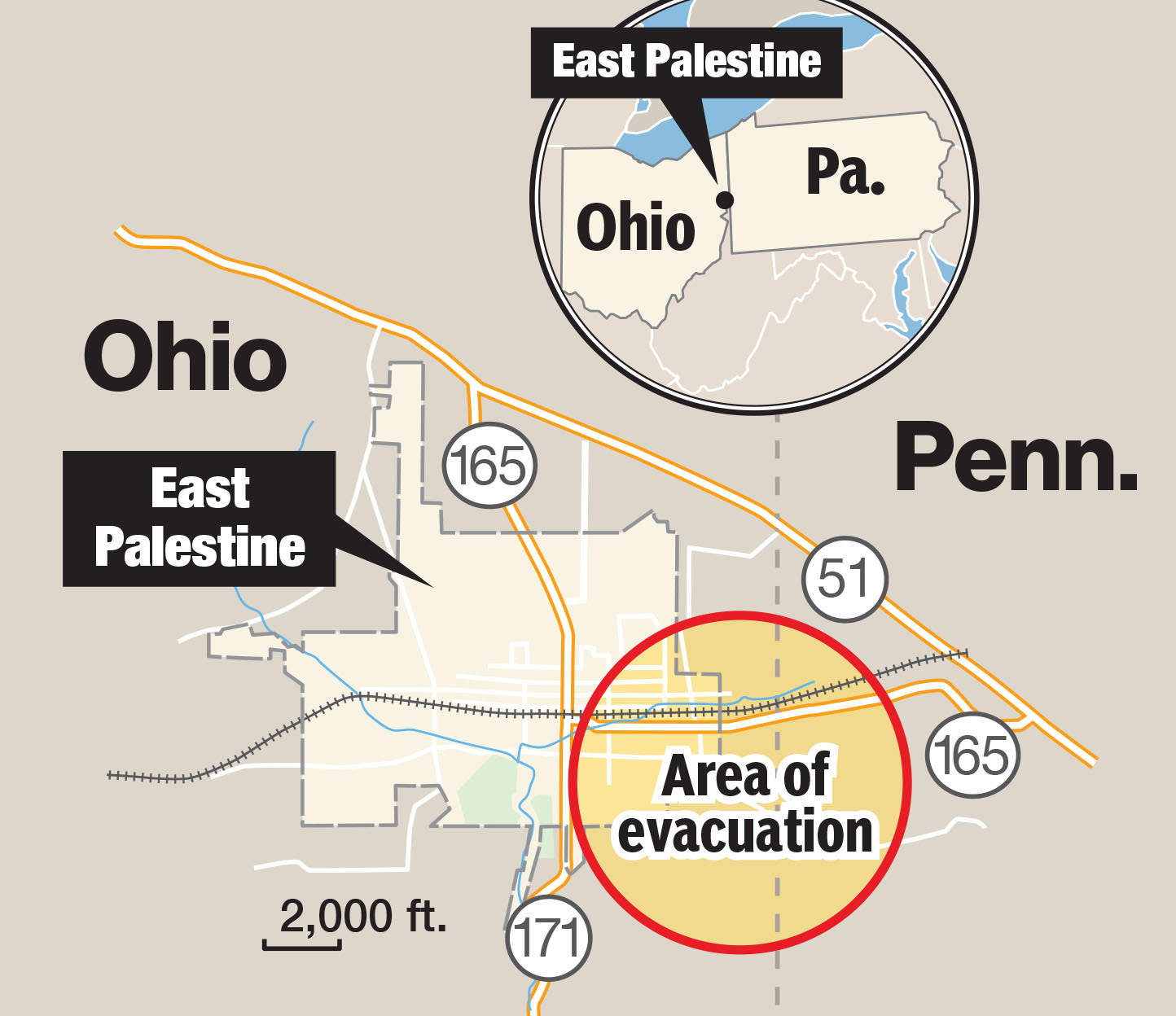 Ohio Derailment: Investigation Into Lingering Toxic Chemicals In Nearby Structures Ohio Derailment: Investigation Into Lingering Toxic Chemicals In Nearby Structures