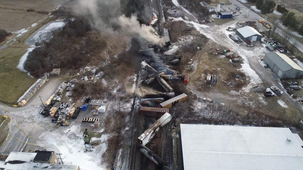 Ohio Derailment's Toxic Legacy: Prolonged Chemical Contamination Of Buildings Ohio Derailment's Toxic Legacy: Prolonged Chemical Contamination Of Buildings