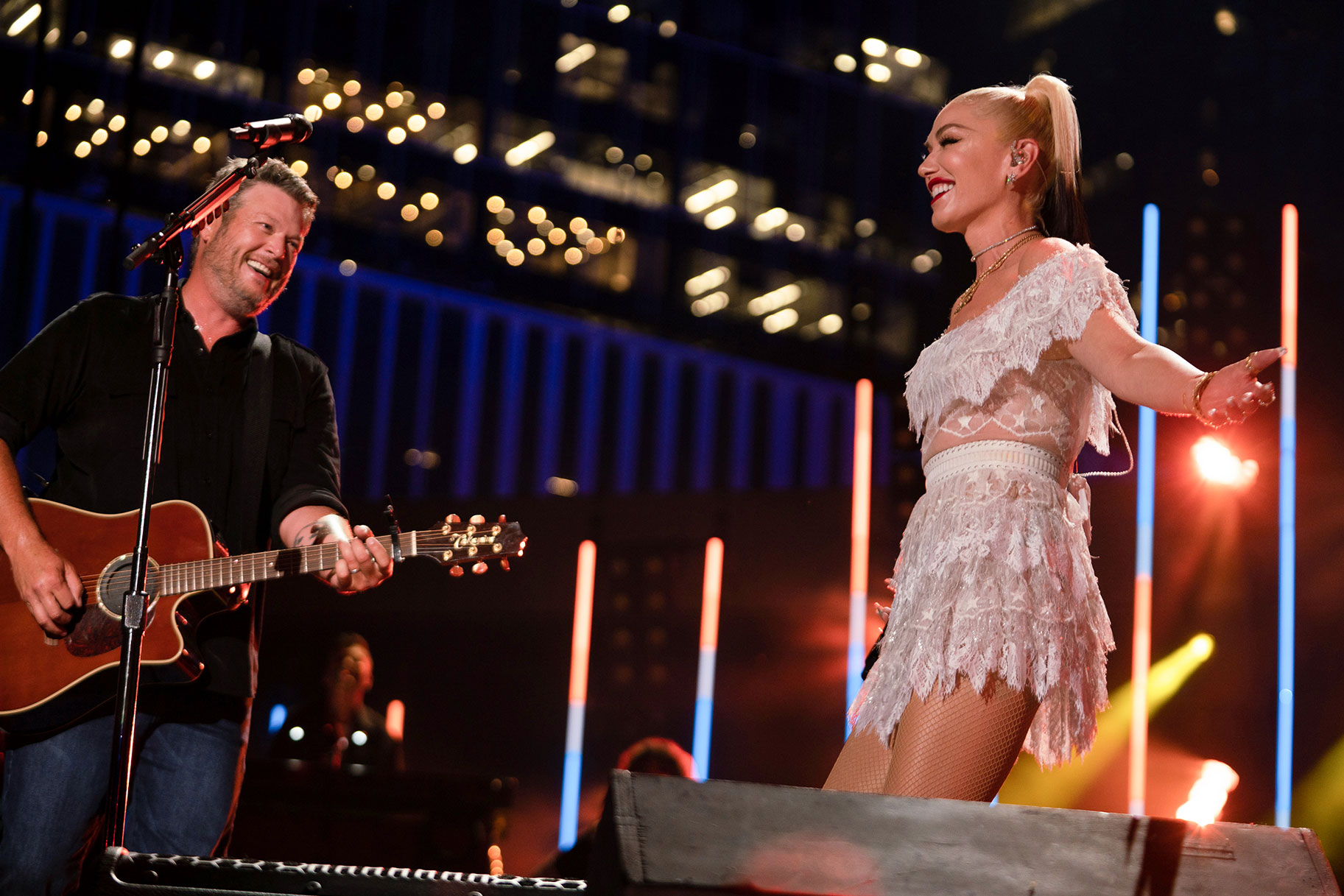 Opry 100: Gwen Stefani's Stunning Sheer Black Dress