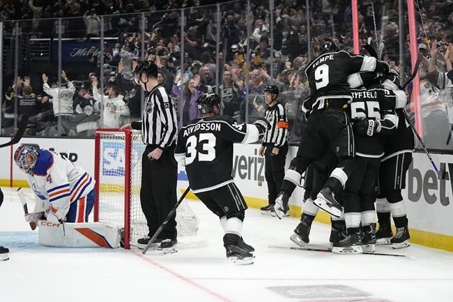 Overtime Thriller: Oilers Beat Kings, Series Tied 1-1 Overtime Thriller: Oilers Beat Kings, Series Tied 1-1