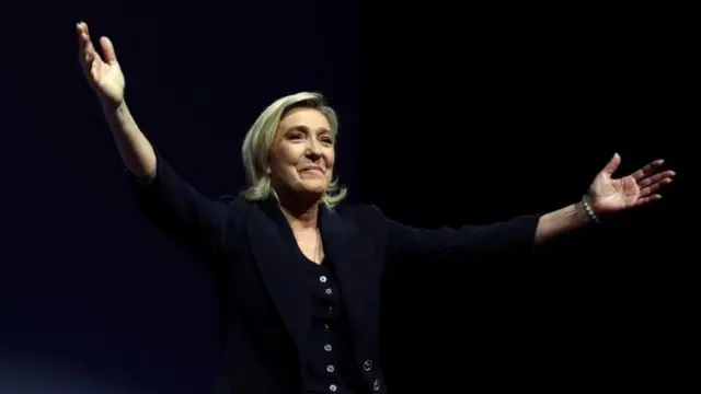 Paris Rally: Marine Le Pen's Response To Her Conviction Paris Rally: Marine Le Pen's Response To Her Conviction