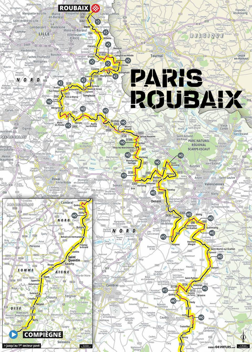 Paris-Roubaix 2025: Analysis Of The Gravel Bike Technology And Tyre Trends Paris-Roubaix 2025: Analysis Of The Gravel Bike Technology And Tyre Trends