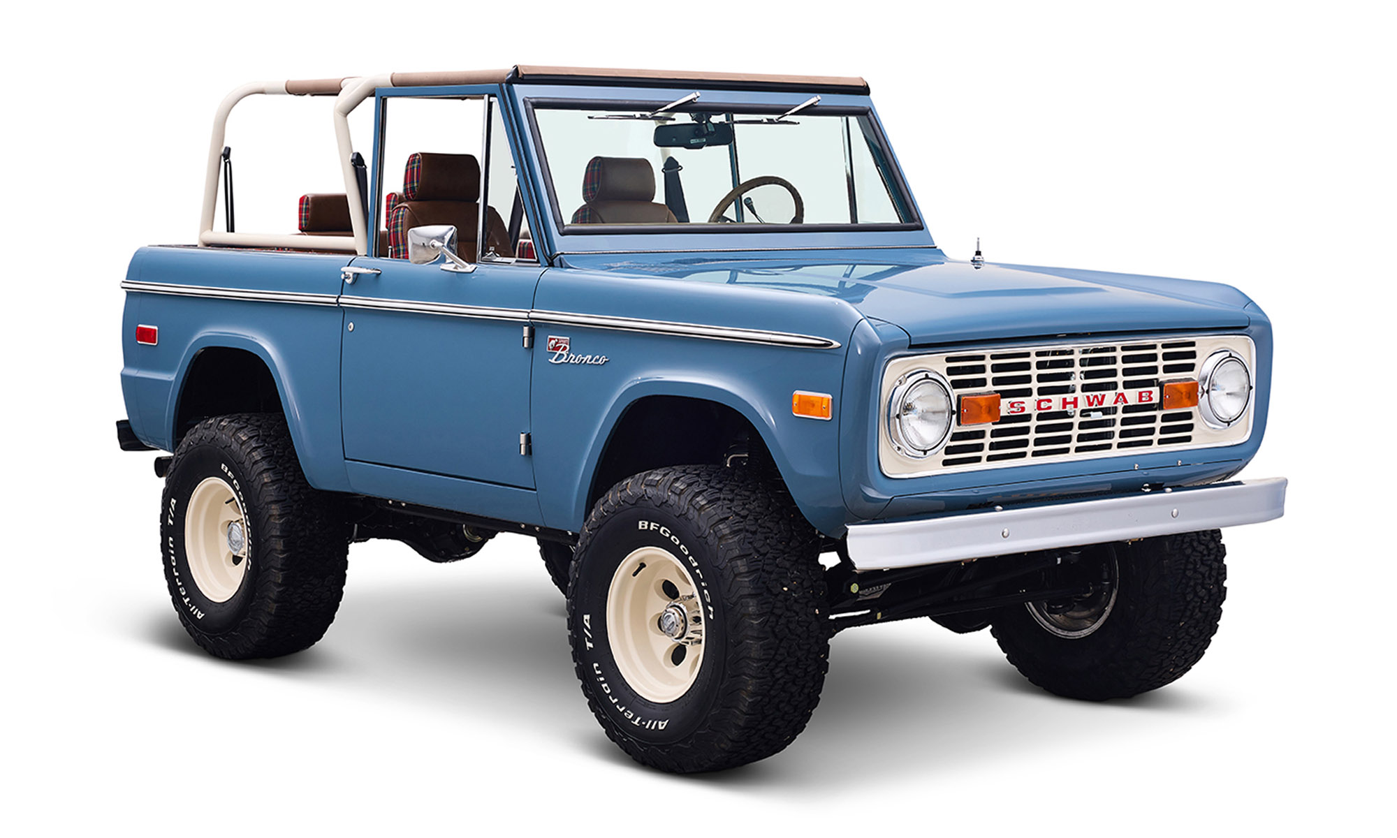 Patrick Schwarzenegger's Cool Vintage Bronco Rides In LA Patrick Schwarzenegger's Cool Vintage Bronco Rides In LA