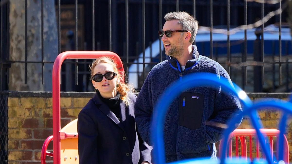 Photos: Jennifer Lawrence And Cooke Maroney Seen Together Following Second Child Reports Photos: Jennifer Lawrence And Cooke Maroney Seen Together Following Second Child Reports
