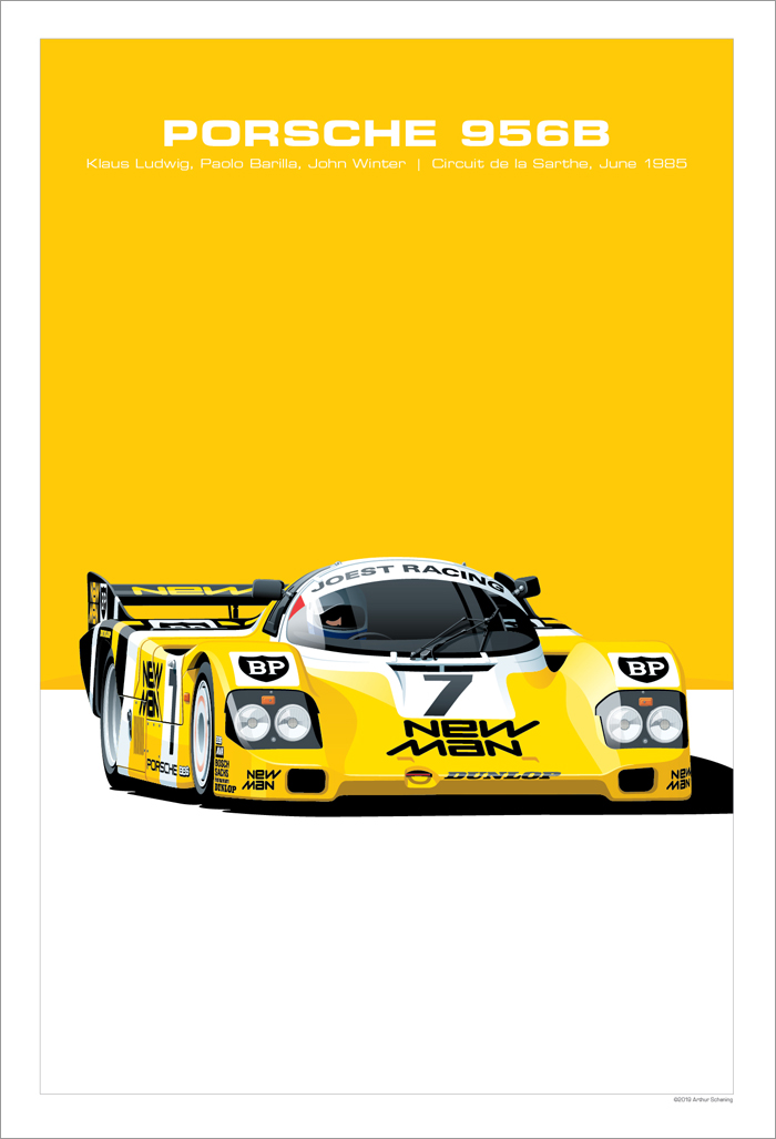 Porsche 956'nın Havada Asılı Sergilenmesinin Hikayesi Porsche 956'nın Havada Asılı Sergilenmesinin Hikayesi