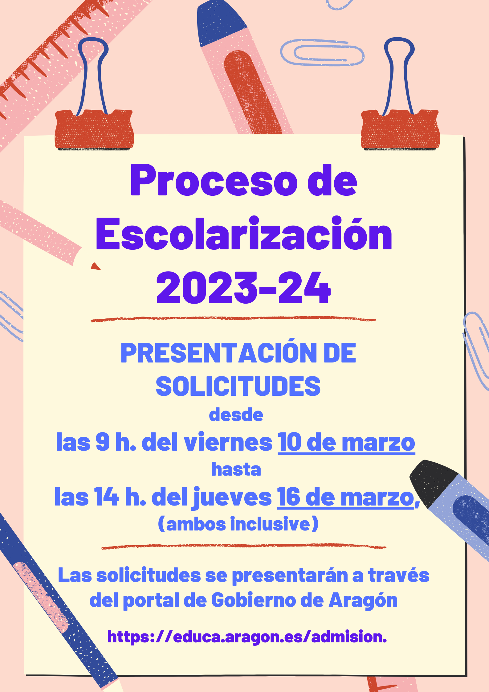 Proceso De Escolarización En Aragón: 58 Colegios En Lista De Espera Proceso De Escolarización En Aragón: 58 Colegios En Lista De Espera
