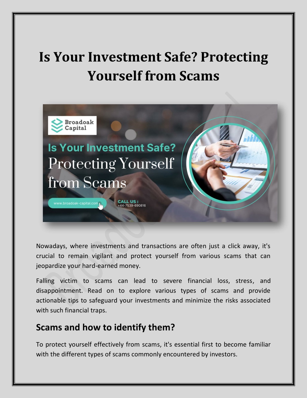 Protecting Yourself From Steven Bartlett Investment Video Scams Protecting Yourself From Steven Bartlett Investment Video Scams