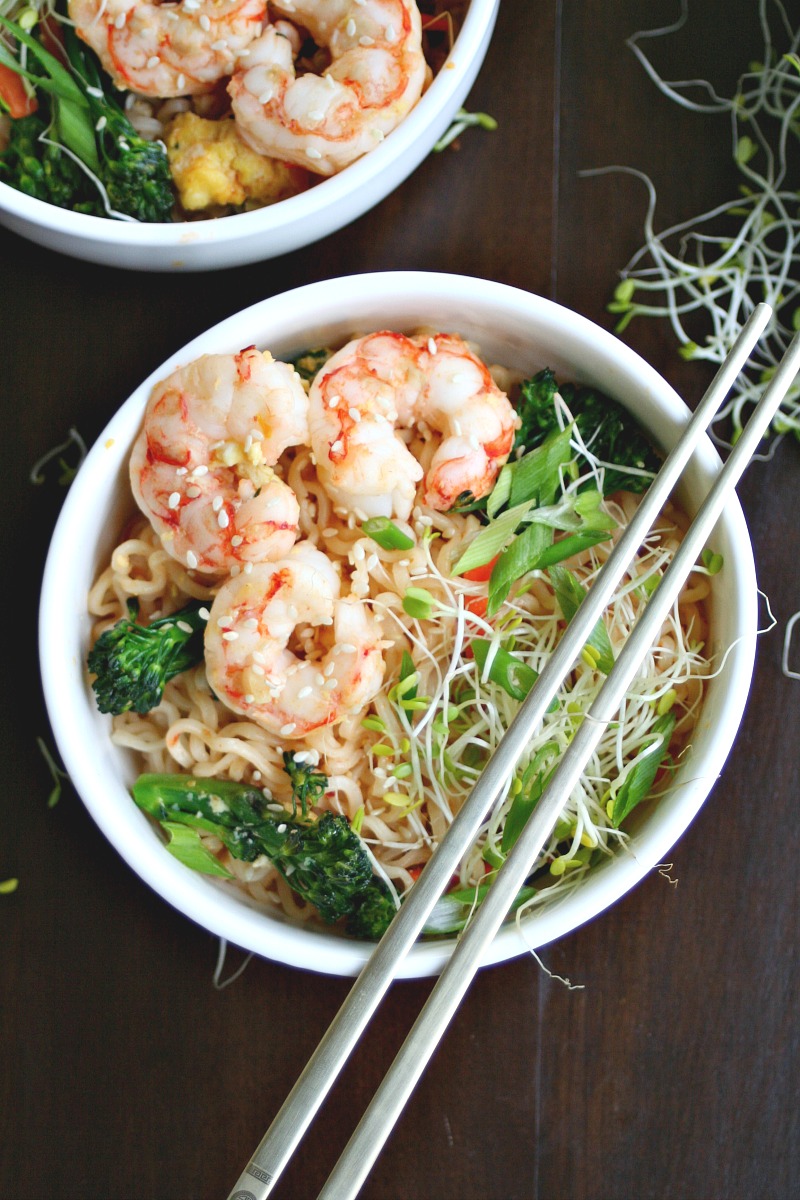 Quick & Easy Shrimp Ramen Stir-Fry Recipe