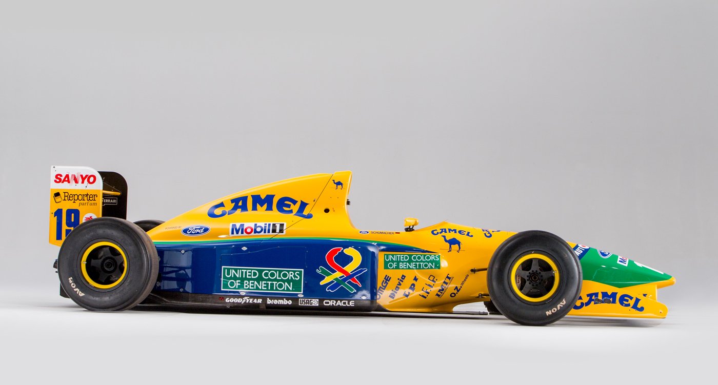 Rare Michael Schumacher Benetton F1 Show Car To Be Auctioned Rare Michael Schumacher Benetton F1 Show Car To Be Auctioned