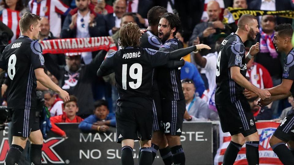 Real Madrid Edges Atletico 2-1 In Champions League Clash Real Madrid Edges Atletico 2-1 In Champions League Clash